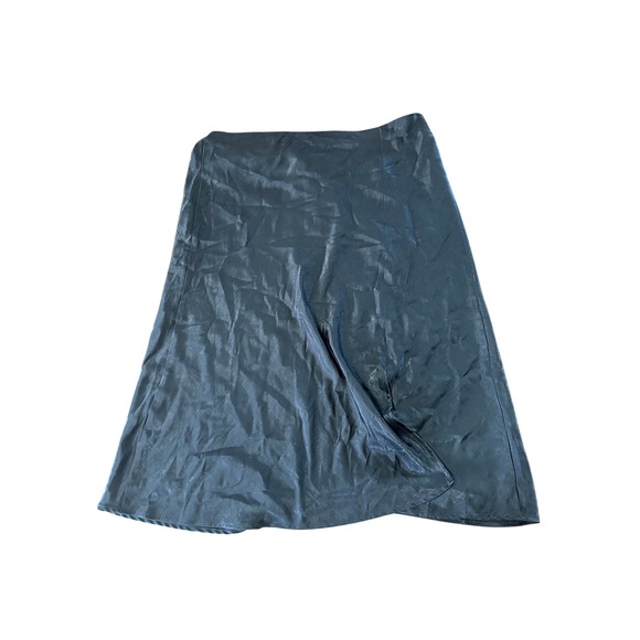 Time and Tru Womens Skirt XL Black Midi Elastic Waist Casual - Picture 1 of 4